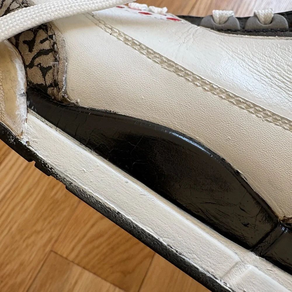 Size 10 - Air Jordan 3 Retro Infrared 23 2014 - Amateur Restoration Customized